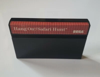 Minty Hang-On / Safari Hunt Sega Master System Game Cartridge Fast Shipping  - Image 1 of 2