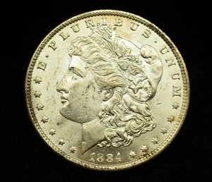 1884-O Morgan Silver Dollar  #EB11632 - Picture 1 of 2