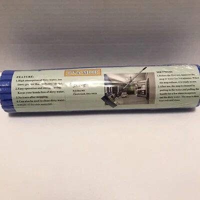 Cabezal de repuesto PVA Mop Blue Star S ~ Nuevo ~ Sellado Foto 1 de 3