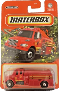 Mattel Matchbox 2024 1-100: MBX Road Trip Freightliner M2 106 Firetruck #76/100 - Picture 1 of 5
