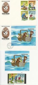 Turks & Caicos, Postage Stamp, #476-480 FDC & Mint NH, 1981 Disney, JFZ - Picture 1 of 1