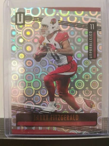 Larry Fitzgerald 2019 Panini Unparalleled GROOVE Parallel Arizona Cardinals - Bild 1 von 2