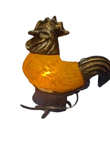 Vintage Rooster Lamp Night Light Farmhouse Decor - Picture 1 of 6