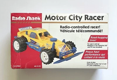 Radio Shack Motor City Racer - RC  Radio Controlled Racer  Car With Controller - Image 1 of 4