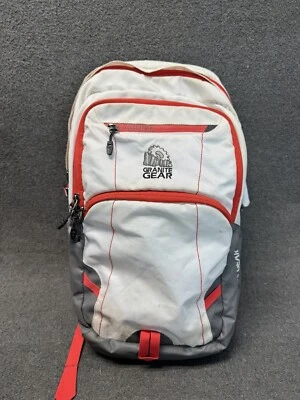 Granite Gear Barrier Backpack White Gray Red - Image 1 of 4