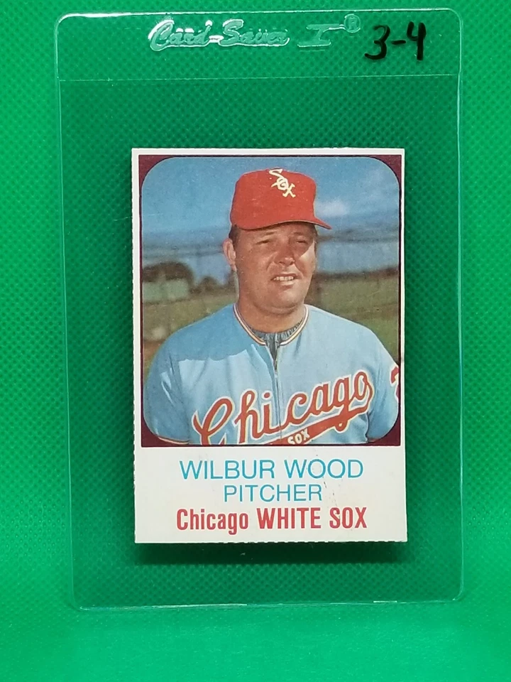 ⚾1975 Hostess #68 WILBUR WOOD⚾ VG-VGEX - Image 1 of 2
