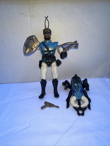 Sectaurs Mantor and Raplor 100% Complete Vintage 1984 Coleco Cover