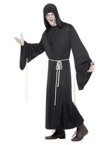 HALLOWEEN Grim Reaper Costume with Mask - Picture 1 of 5
