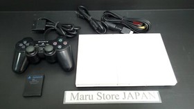 "Region Free" SONY Playstation 2 PS2 Slim Console SCPH-90000 Ceramic White