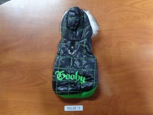 Gooby Eskimo Dog Jacket Green/Black Sizes: XS, S, or M Sam 371 DS132 B4 - Picture 1 of 9