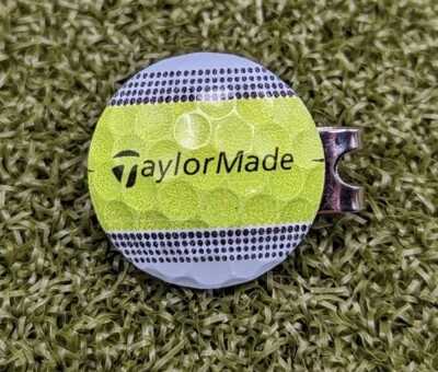 TaylorMade Tour Response Real Golf Ball Marker With Magnetic Hat Clip GS