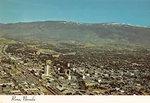 Cartolina NV: Veduta aerea di Reno, Nevada, 4x6 - Foto 1 di 2