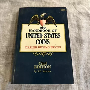 1988 45th EDITION HANDBOOK of U.S. COINS "BLUE BOOK" by R.S. YEOMAN - Imagen 1 de 2