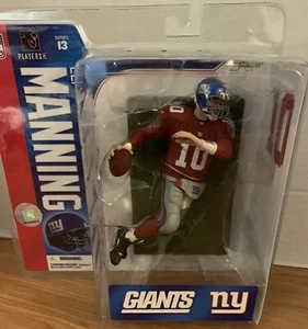 McFarlane Sportspicks NFL 13 ELI MANNING variant red action figure-NY Giants-NIB - Picture 1 of 7