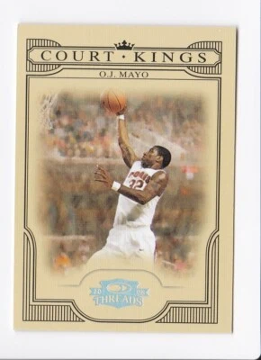 2008 Donruss Threads Court Kings O. J. Mayo Trojans #CK-55 #'ed/250 - Image 1 of 2