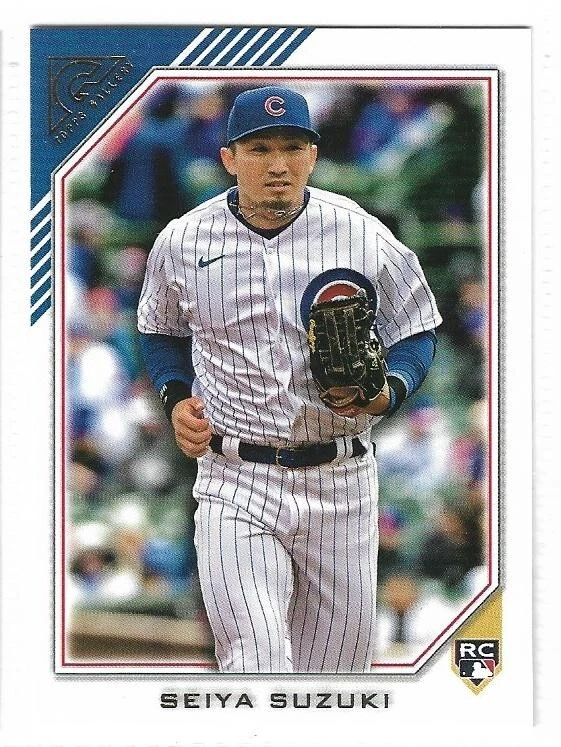 SEIYA SUZUKI (CHICAGO CUBS) - 2022 TOPPS GALLERY BASEBALL BASE RC #137 - Image 1 of 1