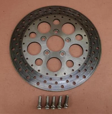 2004-2005 Harley Dyna Super Glide Sport FXDXI Rear Brake Rotor Disc Wheel Rim - Imagem 1 de 4