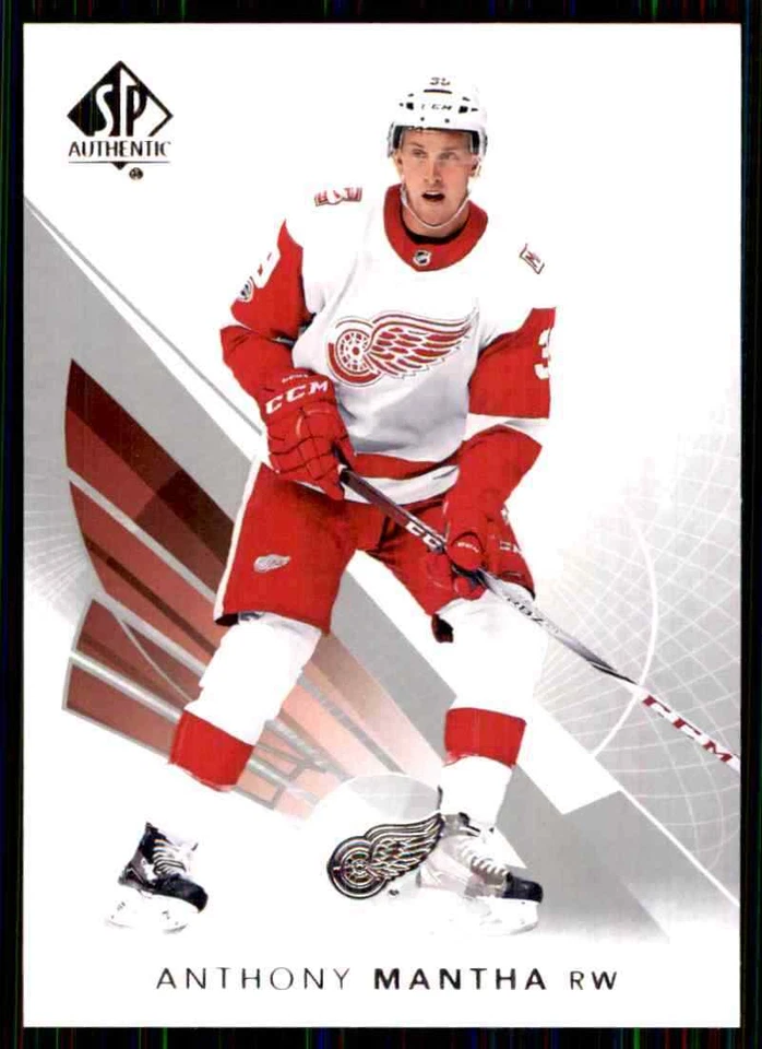 2017-18 Upper Deck SP Authentic Anthony Mantha #24 - Image 1 of 2
