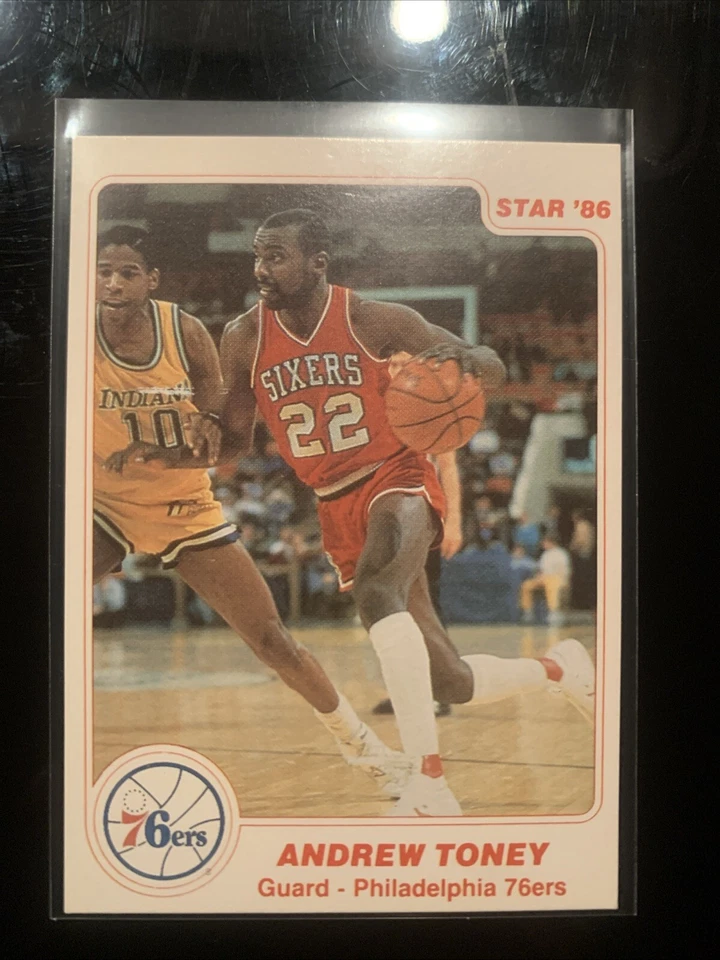 1985-86 Star Andrew Toney #8 - Image 1 of 2