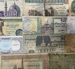 EGYPTIAN POUND / PIASTRES BANKNOTES - CHOICE OF NOTE & STYLE - EGYPT - Picture 1 of 55