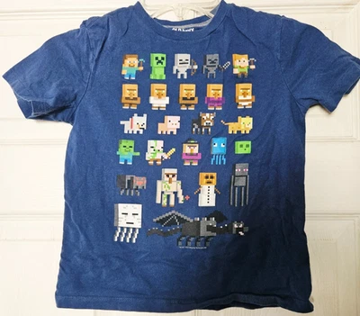 Boy's Blue Old Navy Graphic Print TShirt/ US Size S 6/7 Boy's Apparel/Activewear - Image 1 of 4