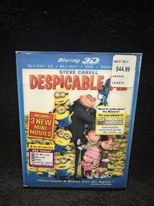 Despicable Me (3D + Blu-ray + DVD 4-Disc Set W/Inserts & Lenticular Slipcover) - Picture 1 of 6