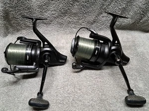 Pair (2) Fox EOS 12000 Quick Drag Big Pit Fishing Reel Carp Fishing US SELLER - Picture 1 of 10