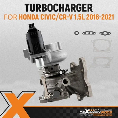 Turbocompresor para Honda Civic CR-V CRV 1,5 L 2016 2017 2018 2019 2020 2021 Foto 1 de 4