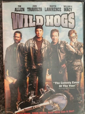 Wild Hogs  (DVD, 2007) NTSC, Region 1  Disc in VGC ! - image 1 of 4