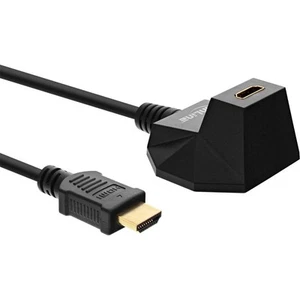 InLine HDMI Verlängerung mit Standfuß Ethernet 4K2K Stecker/Buchse schwarz 1m - Bild 1 von 2