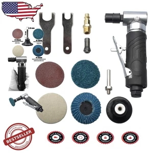 Heavy-Duty 1/4 Inch Angle Air Die Grinder - 20K RPM, Lightweight, Precision C... - Picture 1 of 11