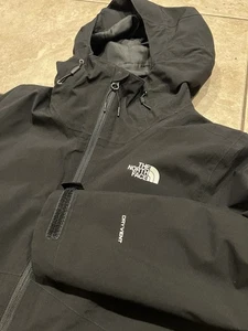 Chaqueta NORTH FACE Mujer M Negra Carto Triclimate Con Capucha Lluvia Invierno Dryvent - Imagen 1 de 10