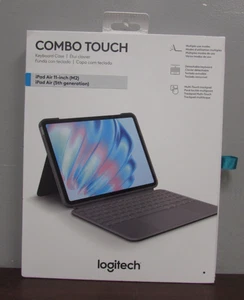 LOGITECH COMBO TOUCH KEYBOARD CASE | IPAD AIR 11-INCH(M2)  (5TH GEN)  [31C] - Picture 1 of 6