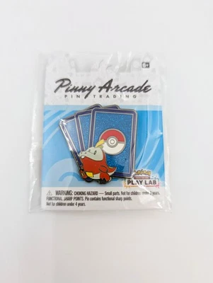  PAX West 2023 Pinny Arcade Pokémon TCG Play Lab Fuecoco Pin - Image 1 of 2