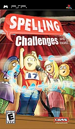 Spelling Challenges and More! Game| Sony PSP, 2007| NEW SEALED - Image 1 of 1