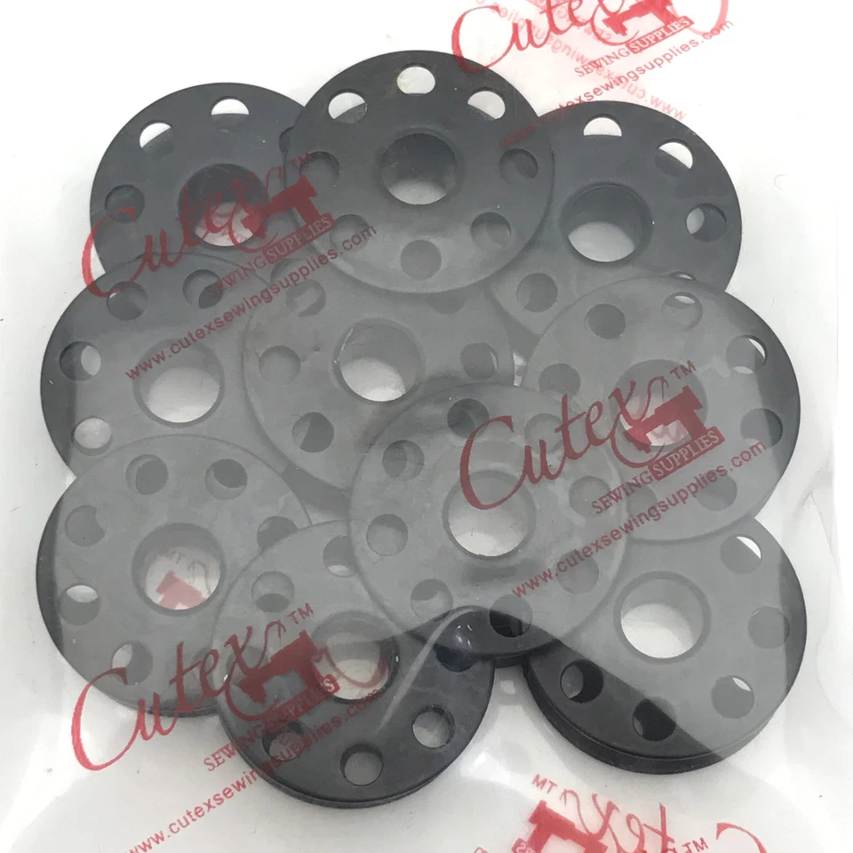 10 Pk. Black Metal Bobbin #229-32909 For Juki Industrial Sewing Machines - Image 1 of 1