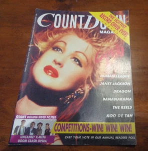 1986 Countdown Magazine October Issue 39 CYNDI LAUPER - Bild 1 von 1