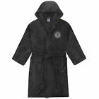 Chelsea FC Mens Dressing Gown Robe Hooded Fleece OFFICIAL Football Gift