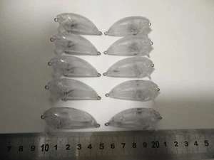 10 Unpainted Crankbait Fishing Lure Body 1 3/4 Inch 1/4 OZ Blank lure E221 - Picture 1 of 5