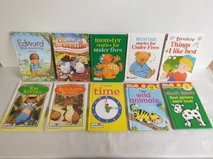 Mixed 1990’s Ladybird Book Bundle x10 Time, Monster Stories, Beatrix Potter - Picture 1 of 9