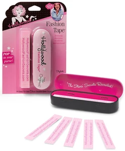 Fashion Tape Strips, Double Sided Tape for Clothes, Clear Adhesive Strips, Fabri - Picture 1 of 12
