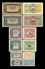 2x  5, 10, 50, 100, 500, 1.000 Kroner - Ausgabe 1901 - 1945 - Reproduktion - 09