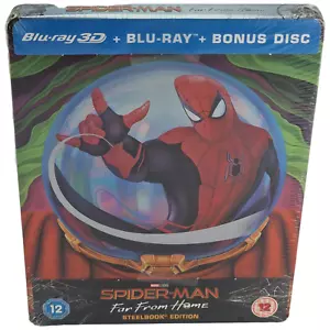 Spider-Man: Far From Cuerpo Steelbook Blu-Ray 3D+2D Edición Limitada Zona Libre - Imagen 1 de 6