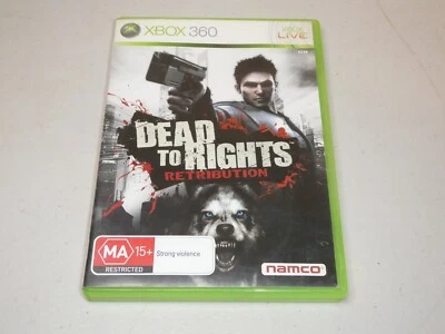 Dead To Rights Retribution game Xbox 360 AUS PAL microsoft - Image 1 of 2