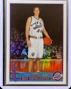 2003-04 Topps Chrome: Ben Handlogten - Rookie / RC - Refractor #165 - Bild 1 von 2