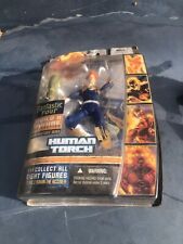 BAF  Marvel Legends Fantastic Four Human Torch Complete Ronan New Sealed