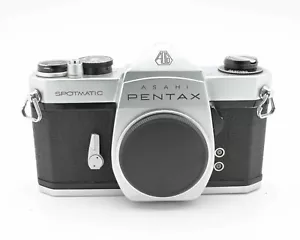 Asahi Pentax Silver Spotmatic SP 35mm SLR Film Camera Body M42 Body Cap (#17788) - Picture 1 of 10