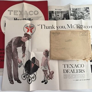 1937 The Texaco Dealer (anteriormente The Texaco Mission) en sobre original - Imagen 1 de 15