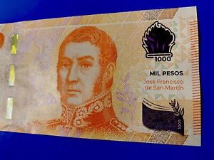 New 2023 Argentina 1000 Pesos (San Martin) UNCIRCULATED