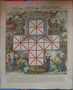 EP61 - JEU DU SIEGE DE SEBASTOPOL - IMAGE D'EPINAL PELLERIN - NAPOLEON III - Picture 1 of 5